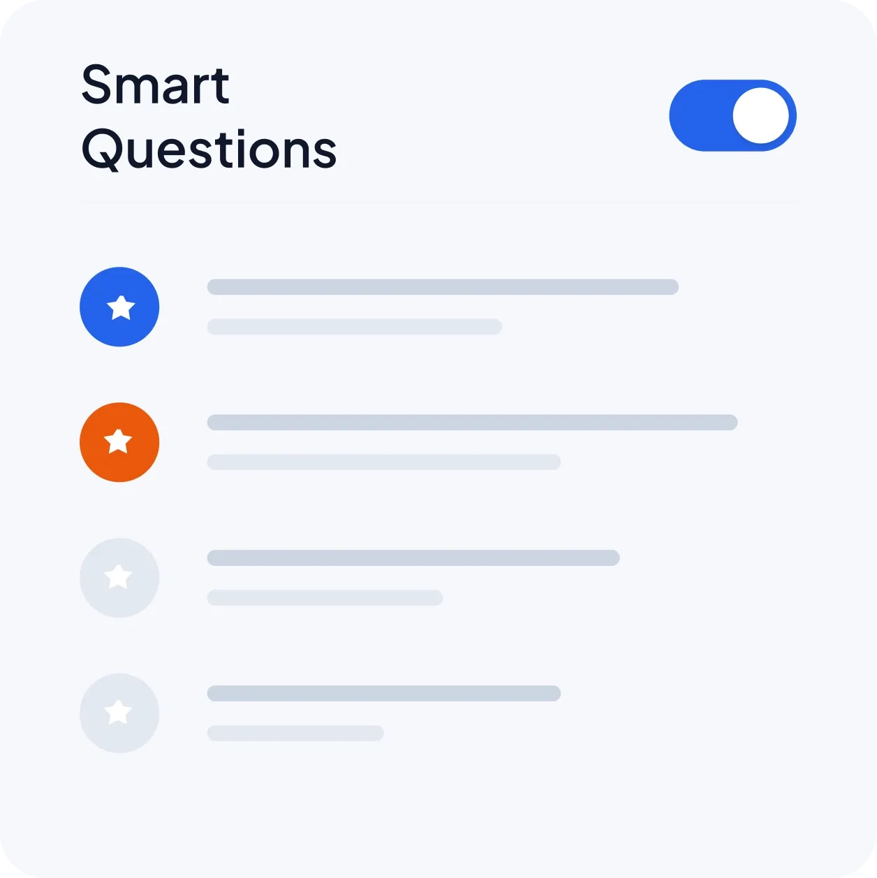 Alex asking smart, conversational questions